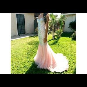 Strapless prom dress!!